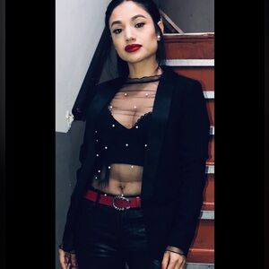 Tulle Top Size Small